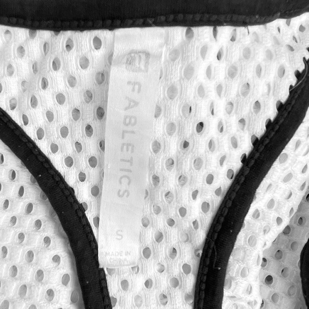 Fabletics Contrast Perforated Mesh Tank - Picture 9 of 9